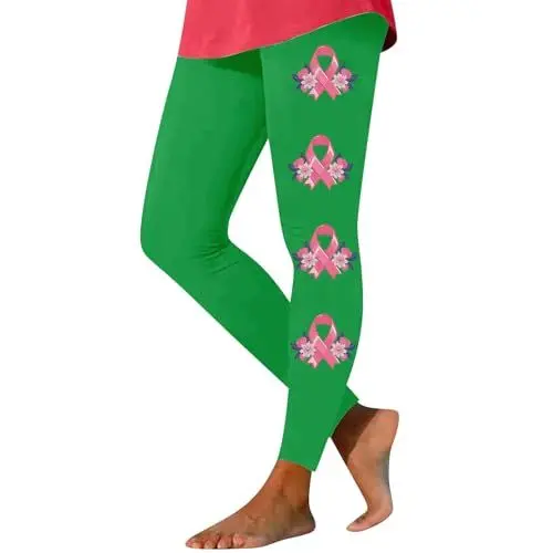 Produktbild: Damen Stoffhose Schwarz Business Pliseehose Bedruckte Lange Stretch-Leggings für Damen Viskose-Hose FüR Damen Tunika Bluse Damen Plissee Hose Damen Elegant Hose Blau Damen (Green, XXL)