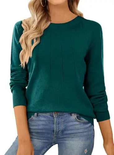 Produktbild: Damen Strickpullover Basic Pullover Winter Elegant Oberteile Langarm Shirt