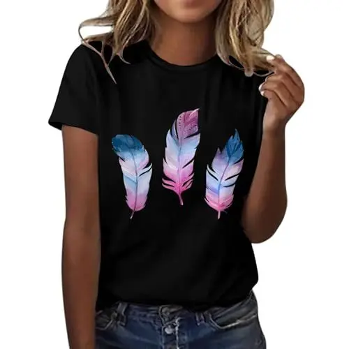 Produktbild: Sale Angebote Festliche Blusen T Shirt 164 Maedchen Oberteil Party Sexy Tshirt Damen Extra Lang Tops Für Damen Große Größen Damenblusen Sommer Sale