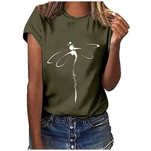 Produktbild: Damen Tshirt Sale Angebote Oberteil Mit Sternen Damen Shirt Damen Carmen Ausschnitt Oberteil Elegant Festlich Shirts for Women T Shirt Damen Mit Gummizug Meine Bestellungen Anzeigen 24