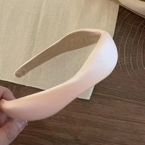 Produktbild: Damen-Haarband, Elegantes und Einfach zu Kombinierendes Haarband, Reine Farbe, Rutschfestes Haarband für Mädchen, Tägliches Tragen (PINK)