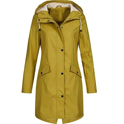 Produktbild: Day Prime 2024 Angebote Steppmantel Damen Leicht Fishtail Winterparka Mit Futter Trenchcoat Damen Schwarz Leichte Winterjacke Damen Lang Eleganter Wintermantel Damen Meine Bestellung