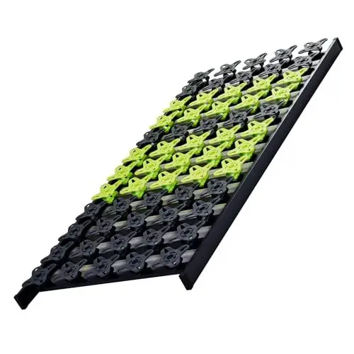 Produktbild: DaMi Teller-Lattenrost Dream Light 140x200 cm, für den perfekten Schlaf, 5 Zonen Lattenrost mit 108 Tellermodulen & Individueller Härteverstellung, Bettrost Lattenrahmen Bettrahmen Tellerrost