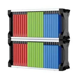 Produktbild: DaMohony Spiele Storage Tower für PS5, Videospiel Storage Tower Game Holder Rack für PS5/PS4/PS3/Xbox Spiele mit 2 Hooks für Headset und Controller
