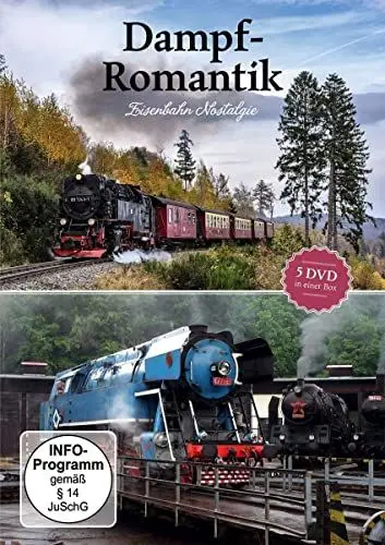Produktbild: Dampf Romantik - Eisenbahn Nostalgie (5 DVDs)