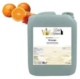 Produktbild: Dampfbad Emulsion Orange - 5 Liter - gebrauchsfertig für Dampfbad, Dampfdusche, Verdampferanlagen in Premium Qualität von Dufte Momente