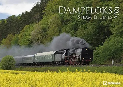 Produktbild: Dampfloks 2021 - Foto-Kalneder - Wand-Kalender - 42x29,7: Steam Engines