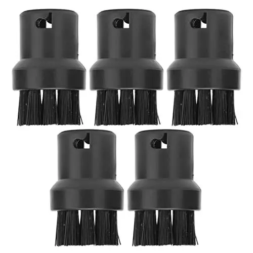 Produktbild: Dampfmaschinenbürste, Schwarze Dampfgarer-Reinigungsbürste, Ersatz für Bürste für SC1, SC2, SC3, SC4, SC5, Geeignet für Wohnzimmer, Schlafzimmer, Büro