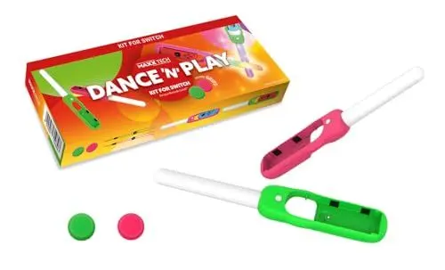 Produktbild: Dance 'n' Play Kit für die Switch - LED Leuchtstäbe für Sport-, Musik- und Tanzspiele