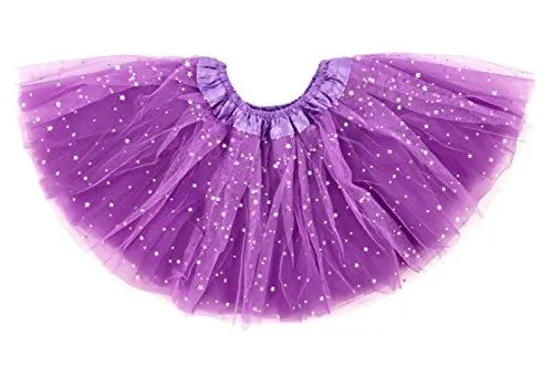 Produktbild: Dancina Mädchen Tüllrock Tutu Ballettrock Classic, 8-13 Jahre, Lila Glitzer