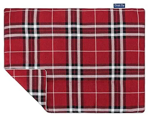 Produktbild: Dandy Dog Hundedecke Highlands Red - waschbar kuschelig robuste hochwertige Qualität Made in Germany - Größe L