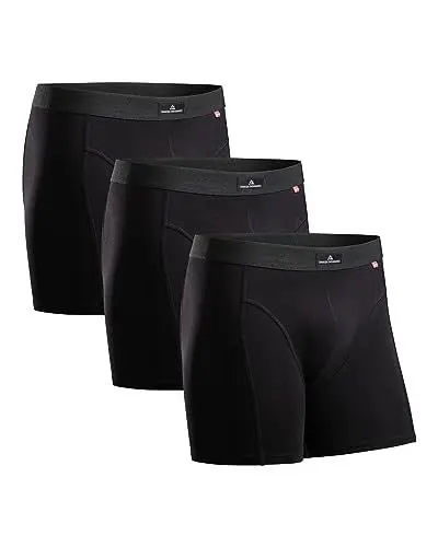 Produktbild: DANISH ENDURANCE Herren Boxershorts, Schwarz - 3 Pack, Gr.- XXL