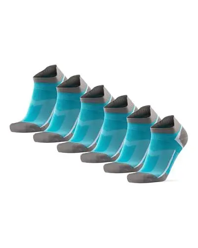 Produktbild: DANISH ENDURANCE Low-Cut Sportsocken (Karibik-Blau - 3 Paare, EU 43-47)