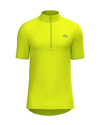 Produktbild: DANISH ENDURANCE Men's Sustain Short Sleeved Jersey L Neon Yellow 1-Pack