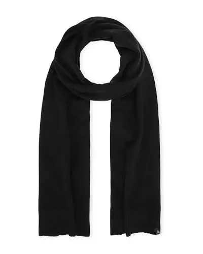 Produktbild: DANISH ENDURANCE Merinowolle Schal, Premium Qualität, Merino Winterschal, Warmes Halstuch, Thermo-Schal, Weich & Warm, Unisex, für Damen & Herren, Schwarz, Einheitsgröße