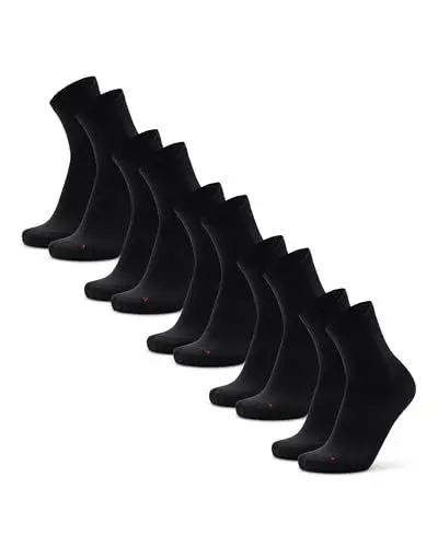 Produktbild: DANISH ENDURANCE Expert Pro Sportsocken, Halbhohe Trainingssocken, Funktionssocken, Schweißableitend & Atmungsaktiv, Unisex, Damen & Herren, 3 oder 5 Paar