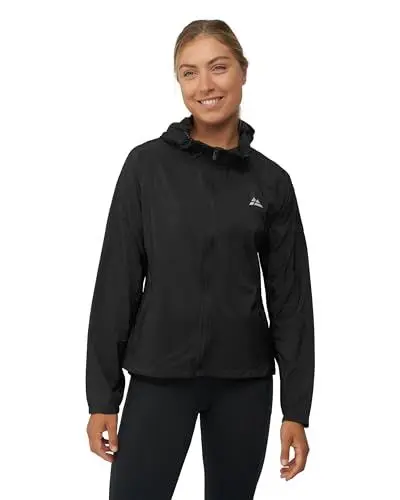 Produktbild: DANISH ENDURANCE Windbreaker-Jacke für Damen XL Schwarz