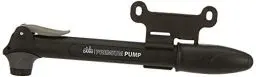 Produktbild: DANSI Unisex – Erwachsene Mini-Fahrradpumpe, mit austauschbarem Ventileinsatz und Halter, schwarz, 44303 Luftpumpe