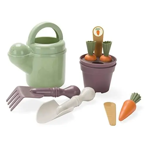 Produktbild: Dantoy Green Garden Pflanzen-Set, Altersgruppe 2+ Jahre, Garten-Geräte, EIN Pflanzen-Set, mit dem Kinder ihre eigenen Pflanzen und Ihr eigenes Gemüse anbauen, pflegen und gießen können