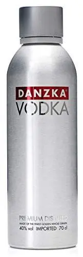 Produktbild: DANZKA EST. IN COPENHAGEN (0,7 L) – Skandinavischer Premium Vodka – 6-fach destilliert mit 100 % Korn – ideal für den Pur-Genuss und perfekt als Cocktail Basis – 40 % Vol.