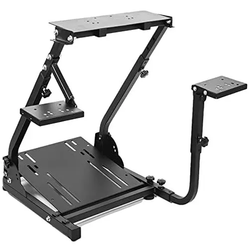 Produktbild: Dardoo Lenkradständer verstellbarer Gaming-Radständer für Logitech G920, G29, G923 Thrustmaster T80 T150 Radpedale nicht im Lieferumfang enthalten