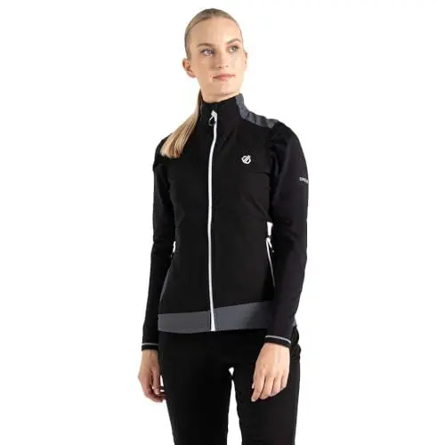 Produktbild: Dare 2b Damen Avidly II ultraelastischem Lagenlook Weste mit Stretch-Schicht, Schwarz/Ebenholz, 42