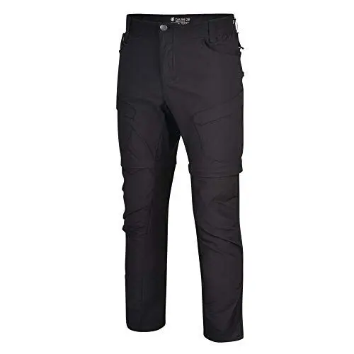 Produktbild: Dare 2b Herren Tuned In II Zip Off Water Repellent Hiking Outdoor Hose, Schwarz, 42-Inch