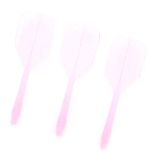 Produktbild: Dart Flight Set, Dartschaft und Flights Anti Break 3 STK. 3,1 Zoll Länge 2BA-Gewinde für 90-Grad-Flight für Dart-Spiele(Rosa)