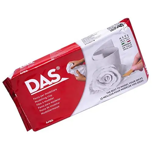 Produktbild: DAS, lufttrocknende Modelliermasse, 1 kg, Weiß