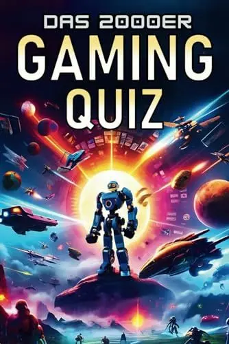 Produktbild: Das 2000er Gaming Quiz: Das perfekte Geschenk für alle Gamer und Retro-Fans - mit 500 Fragen zu den besten Spielen und Konsolen