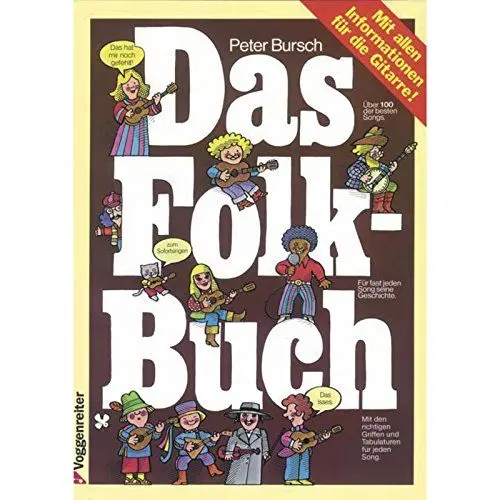 Produktbild: Das Folk - Buch: Mit allen Informationen für die Gitarre