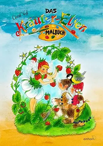 Produktbild: Das Kräuter-Elfen Malbuch