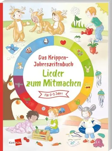 Produktbild: Das Krippen-Jahreszeitenbuch: Lieder zum Mitmachen