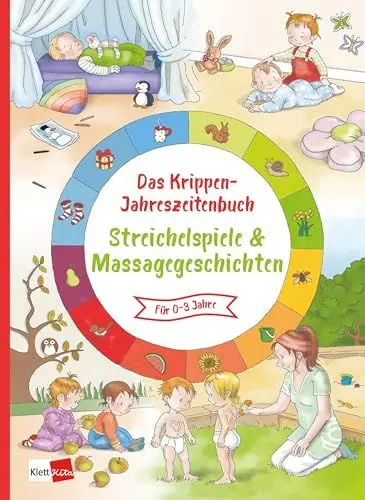 Produktbild: Das Krippen-Jahreszeitenbuch: Streichelspiele & Massagegeschichten