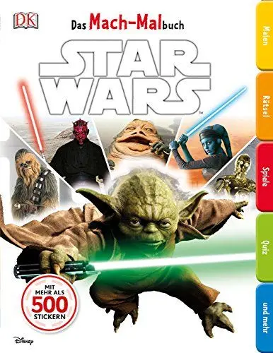 Produktbild: Das Mach-Malbuch. Star Wars™: Malen - Rätsel - Spiele - Quiz und mehr