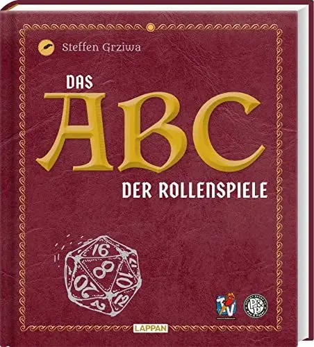 Produktbild: Das Nerd-ABC: Das ABC der Rollenspiele: Umfassendes Nachschlagewerk über Pen-and-Paper-Rollenspiele für Spieler*innen und Spielleiter*innen – präsentiert von Rocket Beans TV
