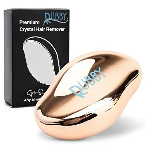 Produktbild: Das Original! Rubby Nano Crystal Haarentferner | Haarentfernung ohne Rasieren | Ohne Schmerzen & Schneiden | Magischer Haarentferner | Haarradierer Gold