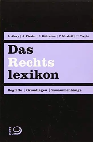 Produktbild: Das Rechtslexikon: Begriffe, Grundlagen, Zusammenhänge