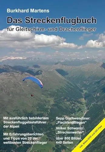Produktbild: Das Streckenflugbuch für Gleitschirm- und Drachenflieger