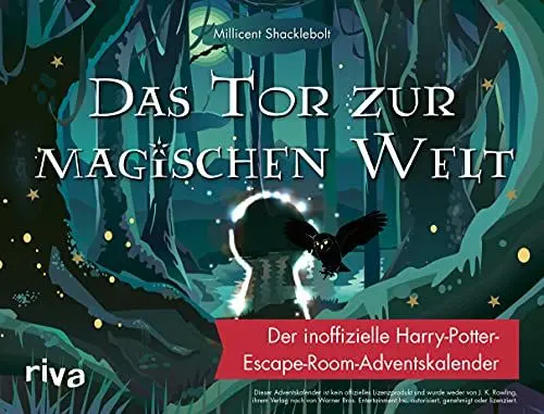 Produktbild: Das Tor zur magischen Welt. Hardcover-Ausgabe: Der inoffizielle Harry-Potter-Escape-Room-Adventskalender. 24 magische Rätsel für alle Potterheads. Mit ... zum Aufschneiden (Magisches Escape, Band 1)