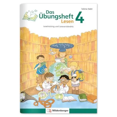 Produktbild: Das Übungsheft Lesen 4: Lesetraining und Leseverständnis, Deutsch, Klasse 4