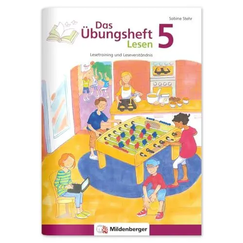 Produktbild: Das Übungsheft Lesen 5: Lesetraining und Leseverständnis: Lesetraining und Leseverständnis Deutsch, Klasse 5