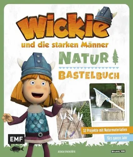 Produktbild: Das Wickie-Natur-Bastelbuch: 32 Projekte mit Naturmaterialien fürs ganze Jahr