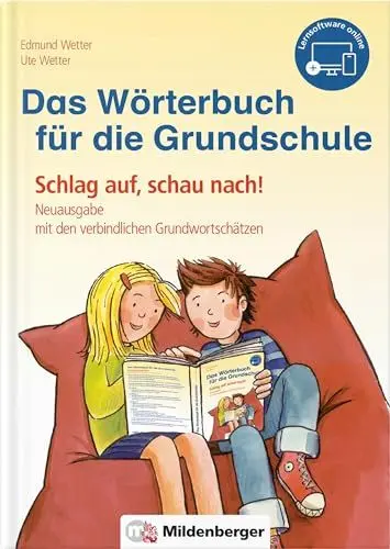 Produktbild: Das Wörterbuch für die Grundschule, inkl. Lernsoftware online: Schlag auf, schau nach! – Neuausgabe mit den verbindlichen Grundwortschätzen aller Bundesländer | Klasse 1 bis 4