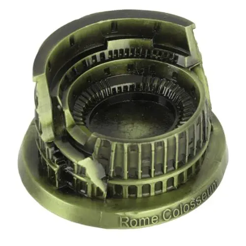 Produktbild: Das antike Rom Kolosseum Modell Metallhandwerk Ornamente Touristische Souvenirs Wohnzimmer Büro Dekoration Kunsthandwerk (Bronze)