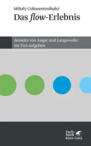 Produktbild: Das flow-Erlebnis: Jenseits von Angst und Langeweile - im Tun aufgehen