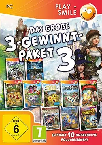 Produktbild: Das große 3-Gewinnt-Paket 3 - (PC)