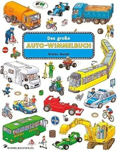 Produktbild: Das große Auto Wimmelbuch: Classic Edition