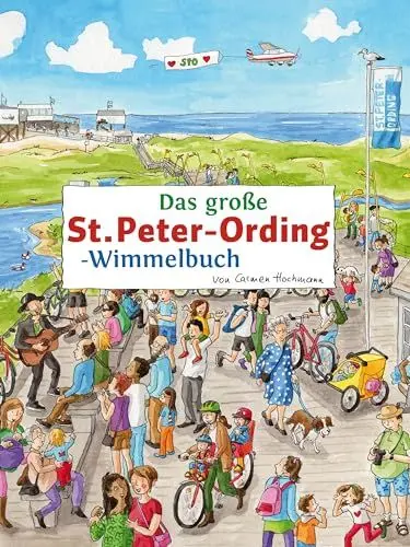 Produktbild: Das große ST. PETER-ORDING-Wimmelbuch (Städte-Wimmelbücher)