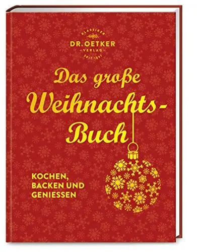 Produktbild: Das große Weihnachtsbuch: Kochen, Backen und Geniessen
